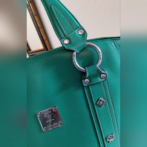 MCM Studded Shoulder Bag - Picture 5 of 12